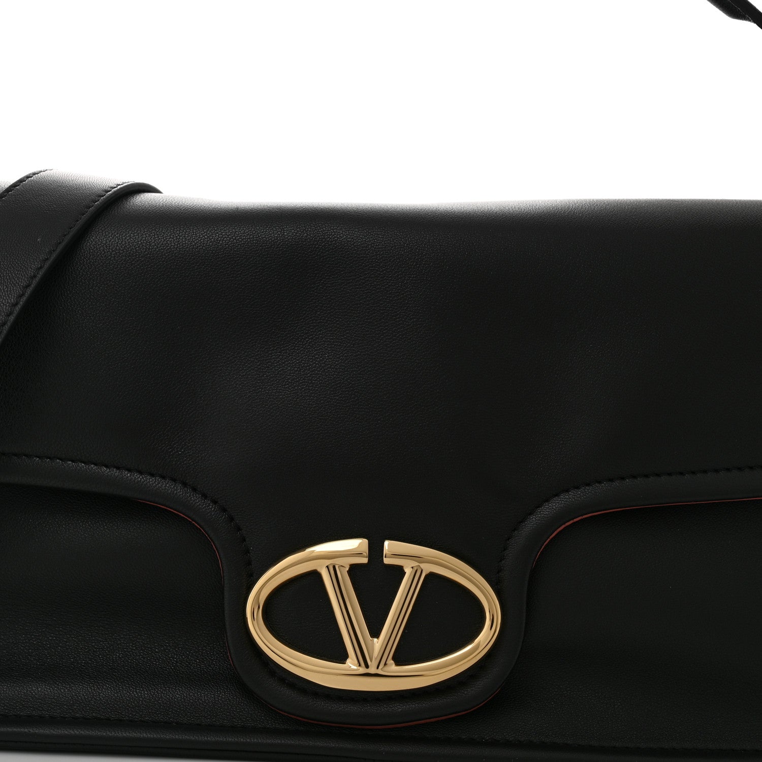 Valentino Garavani Nappa VLogo 1960 Shoulder Bag Black 7 of 9