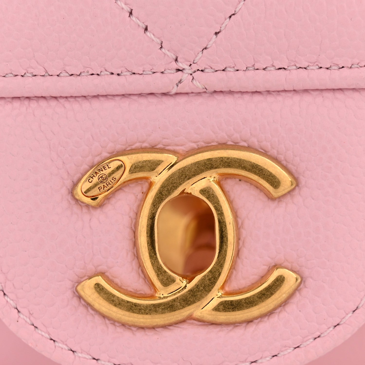 Chanel Caviar Quilted Mini Flap Light Pink 11 of 13