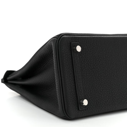 Hermes Togo Birkin 25 Black 9 of 11