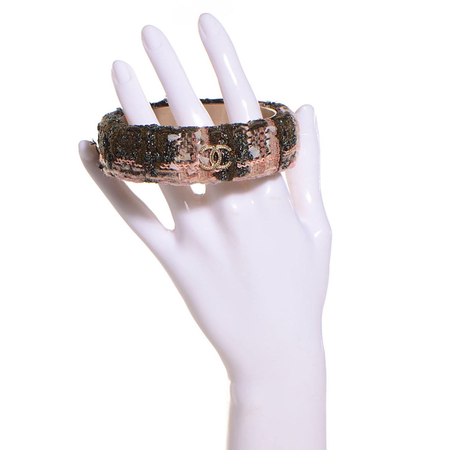 Tweed CC Wide Bangle M