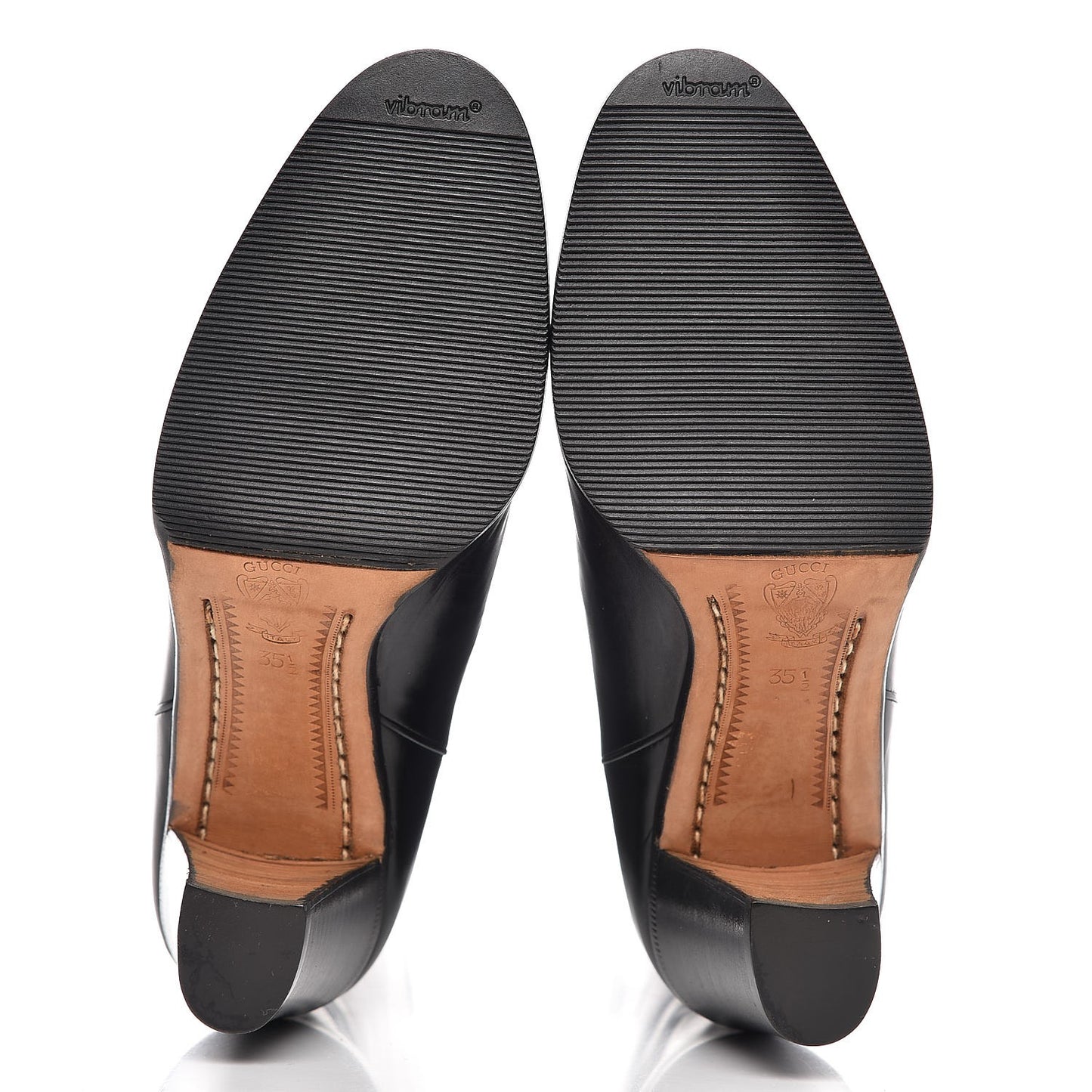 Calfskin Tall Boots 35.5 Black