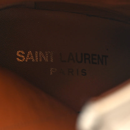 Saint Laurent Soft Calfskin Opyum 110 Ankle Boots 35 Real Beige 8 of 10