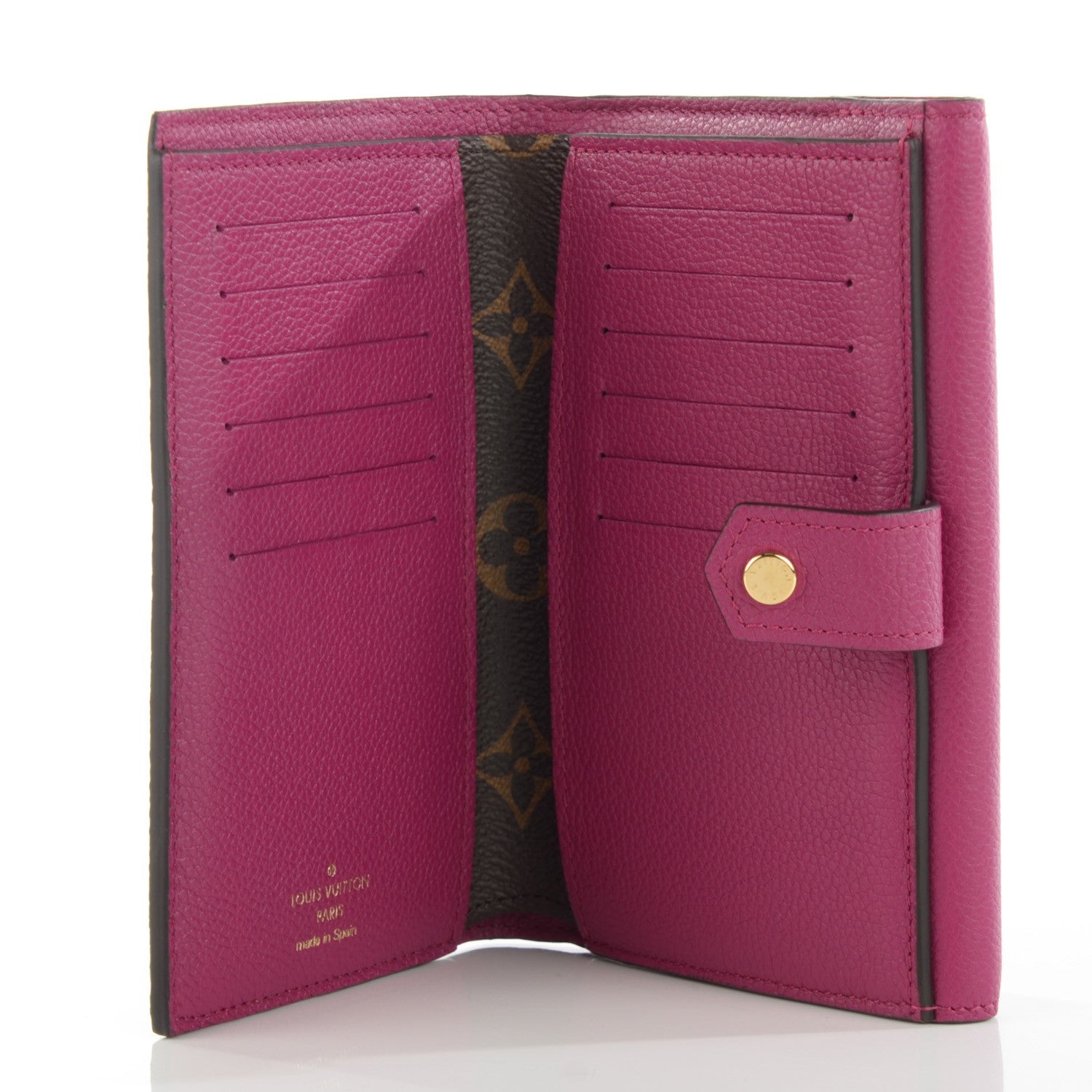 Louis Vuitton Monogram Pallas Compact Wallet Grape 5 of 7