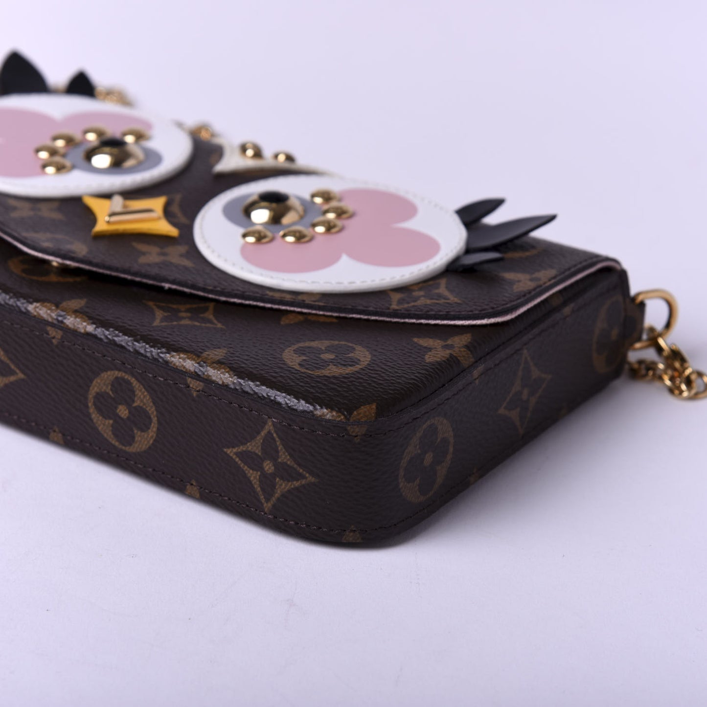 Monogram Lovely Birds Pochette Felicie Chain Wallet