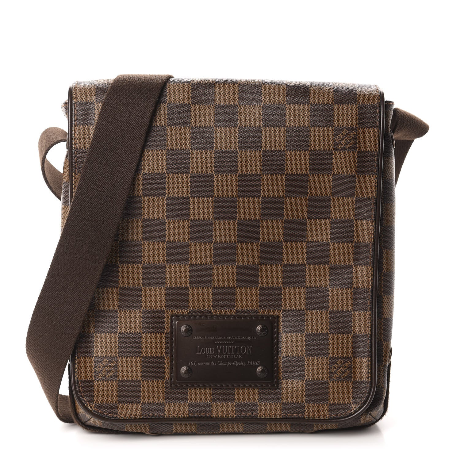 Louis Vuitton Damier Ebene Brooklyn PM 1 of 10