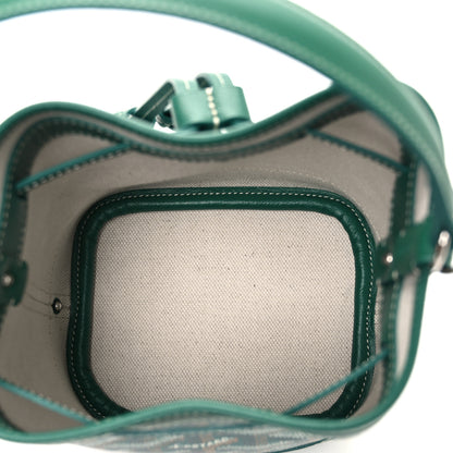 Goyard Goyardine Petit Flot Mini Bucket Bag Green 5 of 10