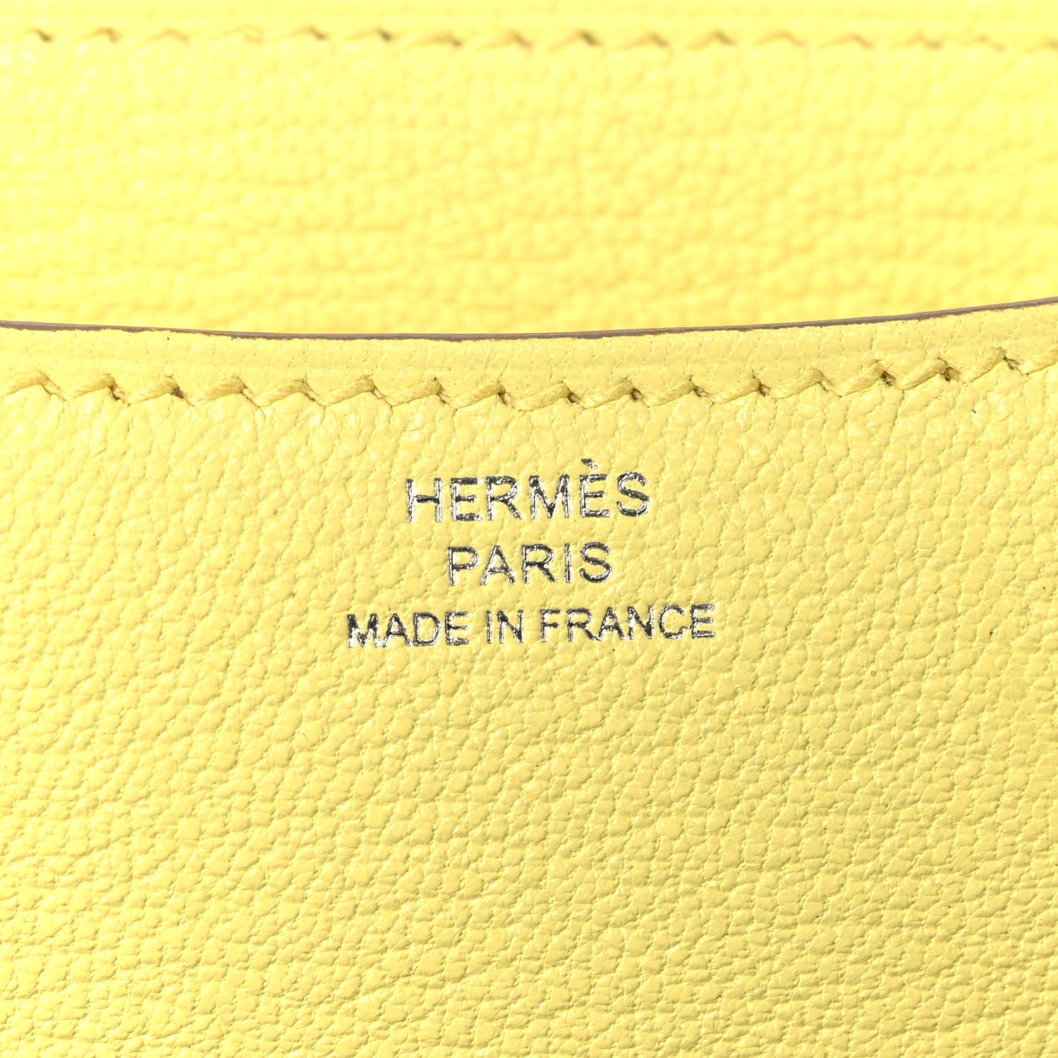 Hermes Chevre Mysore Constance 18 Limoncello 6 of 9