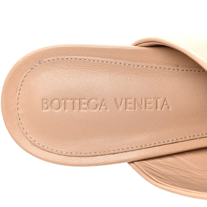 Bottega Veneta Lambskin Knot Mule Sandals 40 Cipria 5 of 7