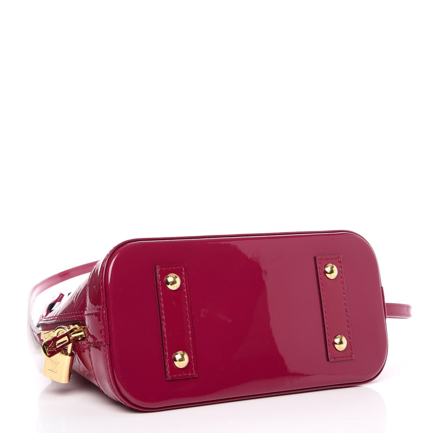 Louis Vuitton Vernis Alma BB Rose Indien 4 of 7