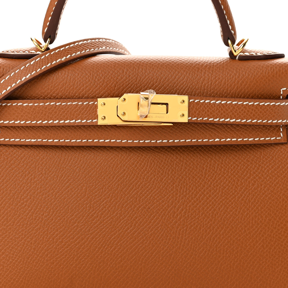 Hermes Epsom Mini Kelly Sellier 20 Gold 7 of 10