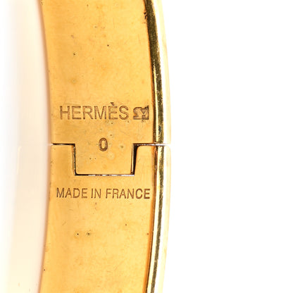 Hermes Enamel Narrow Clic Clac H Bracelet PM Black 4 of 9