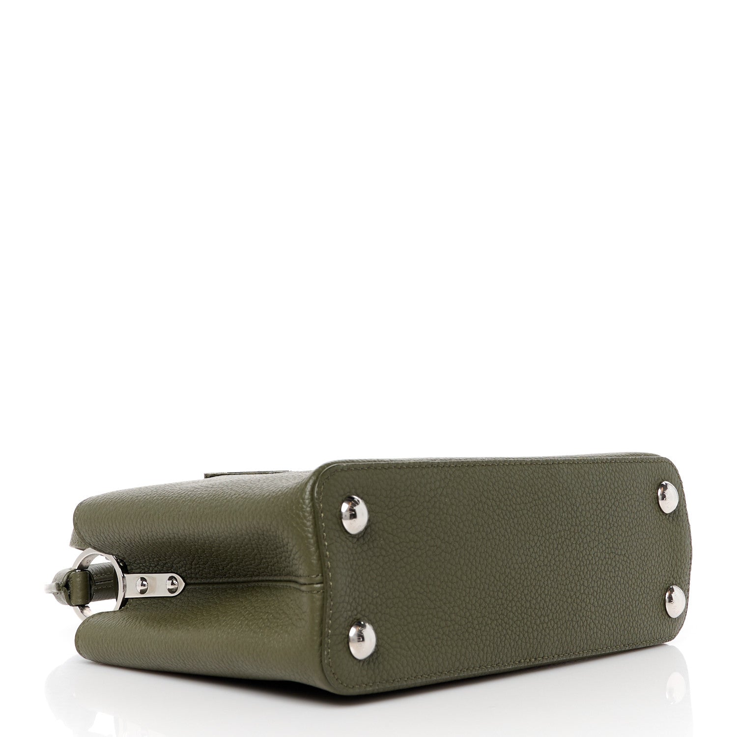 Louis Vuitton Taurillon Capucines BB Khaki 4 of 9