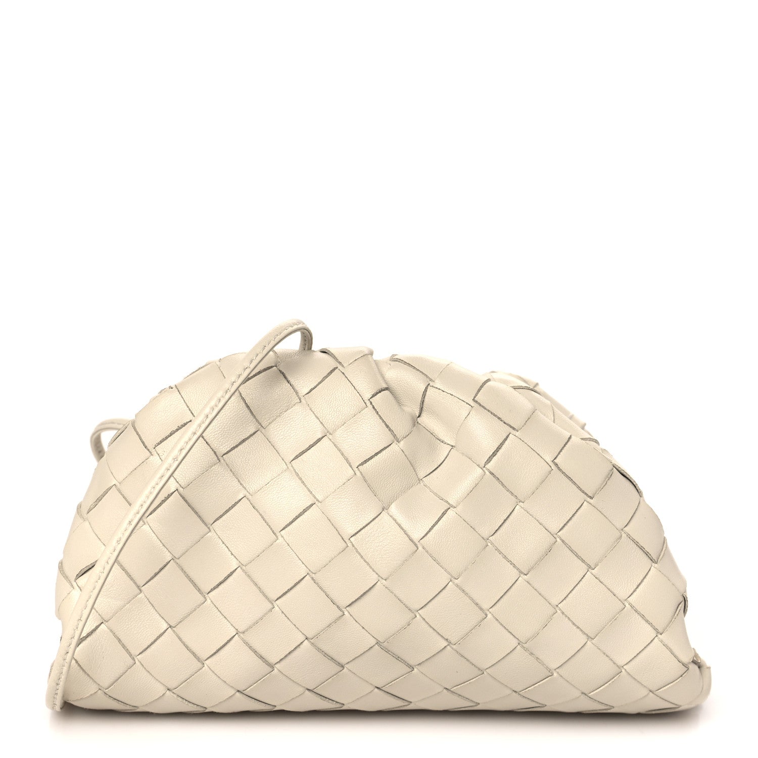 Bottega Veneta Nappa Intrecciato The Mini Pouch Chalk 1 of 8