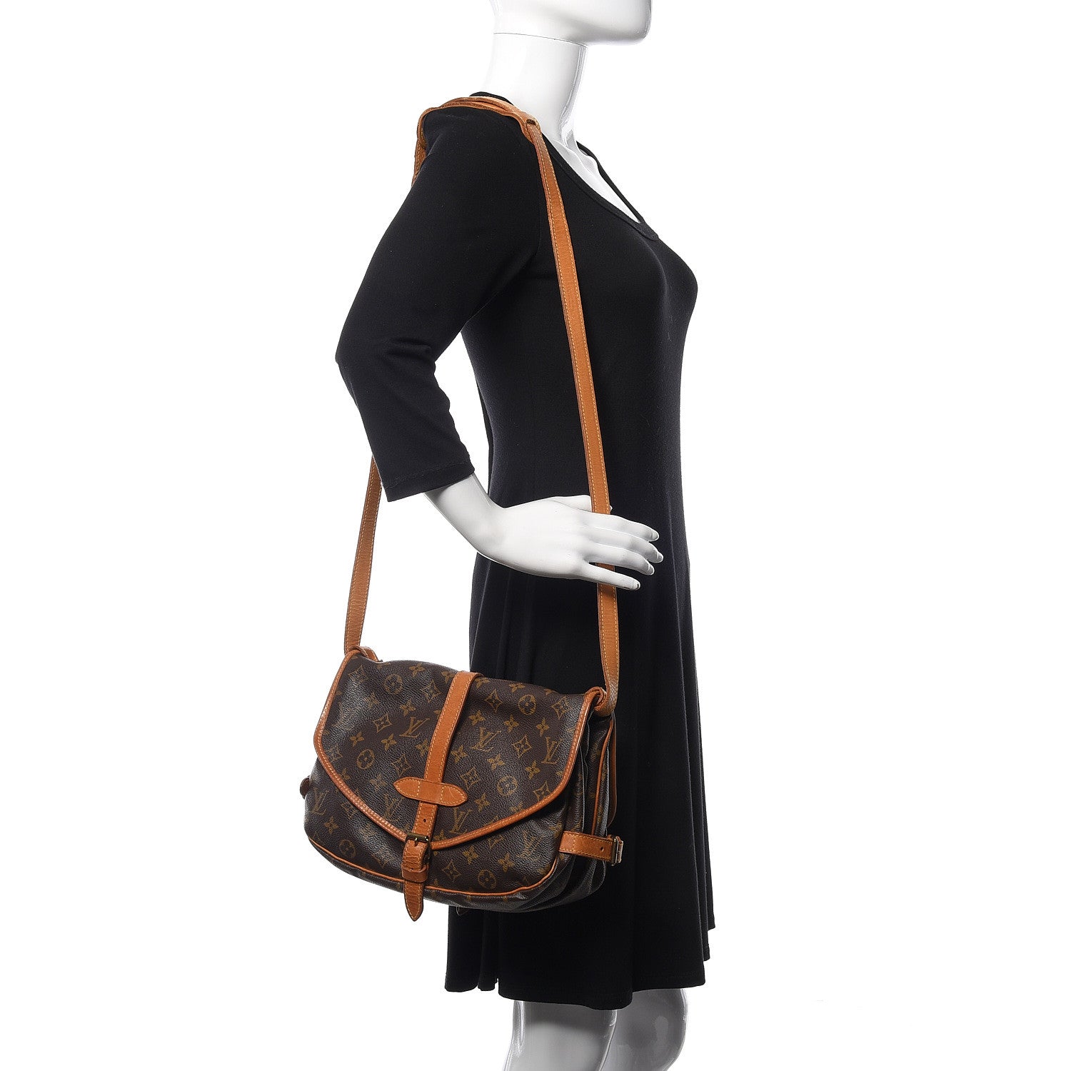 Louis Vuitton Monogram Saumur 30 2 of 12