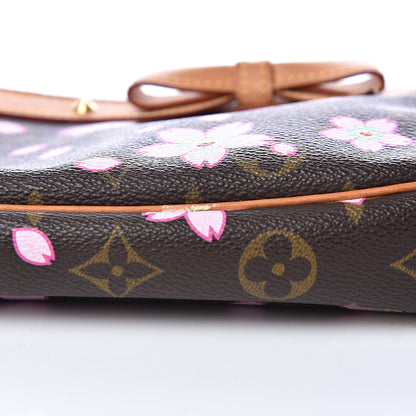 Louis Vuitton Monogram Cherry Blossom Pochette Accessories Brown 11 of 15