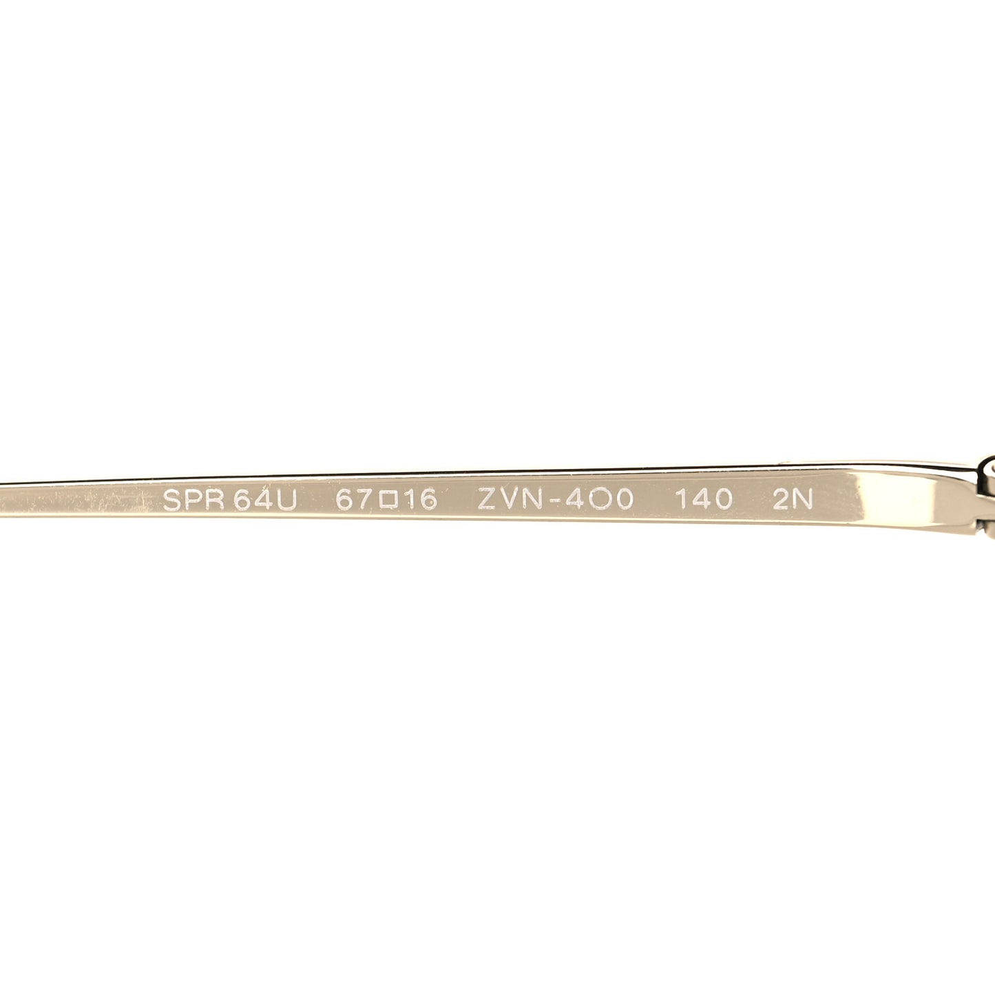 Cat Eye Sunglasses SPR 64U Gold