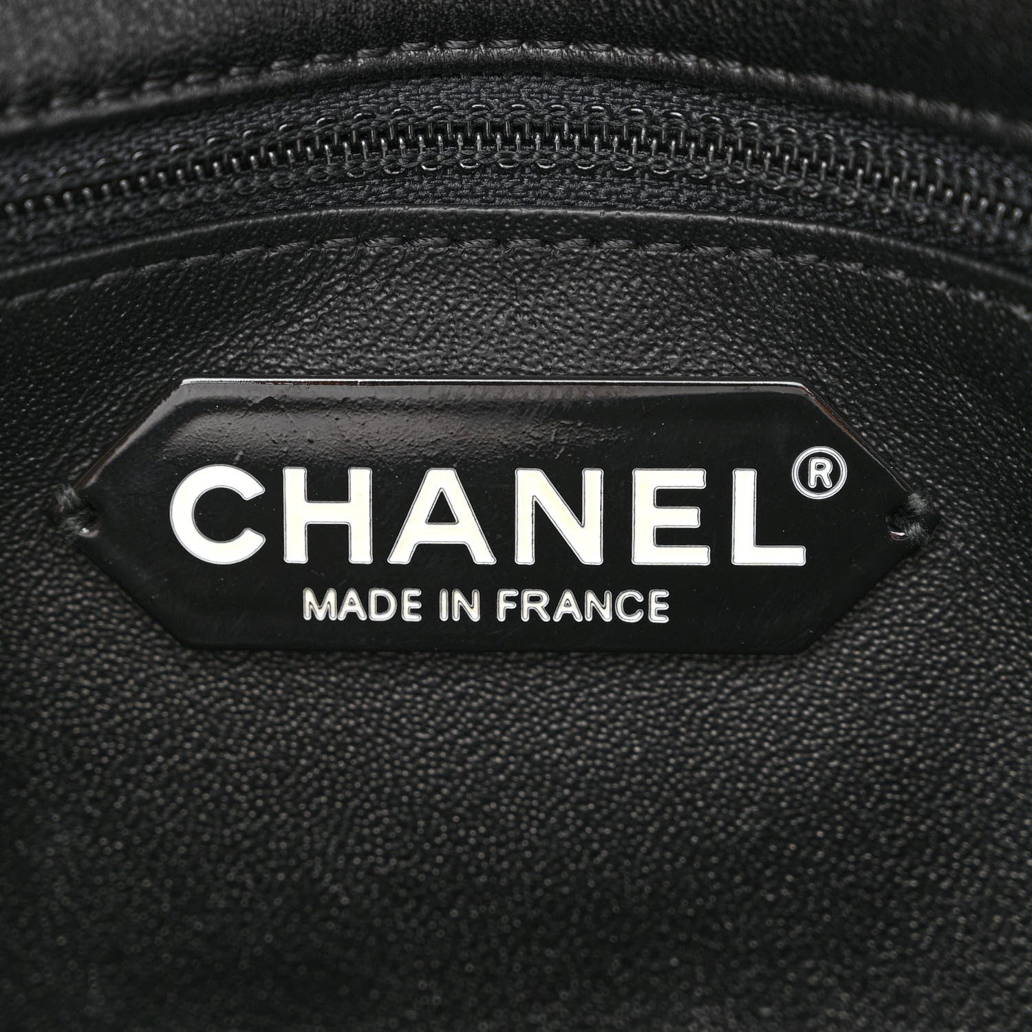 Chanel Lambskin Quilted 3 Pocket Accordion Flap Black 6 of 10