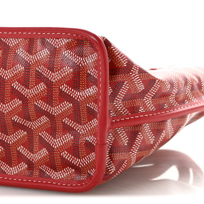 Goyard Goyardine Reversible Mini Anjou Red 10 of 17