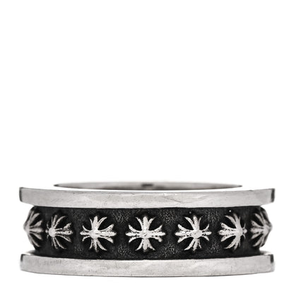 Chrome Hearts Sterling Silver Maltese Cross Band Ring 53 6.5 1 of 5