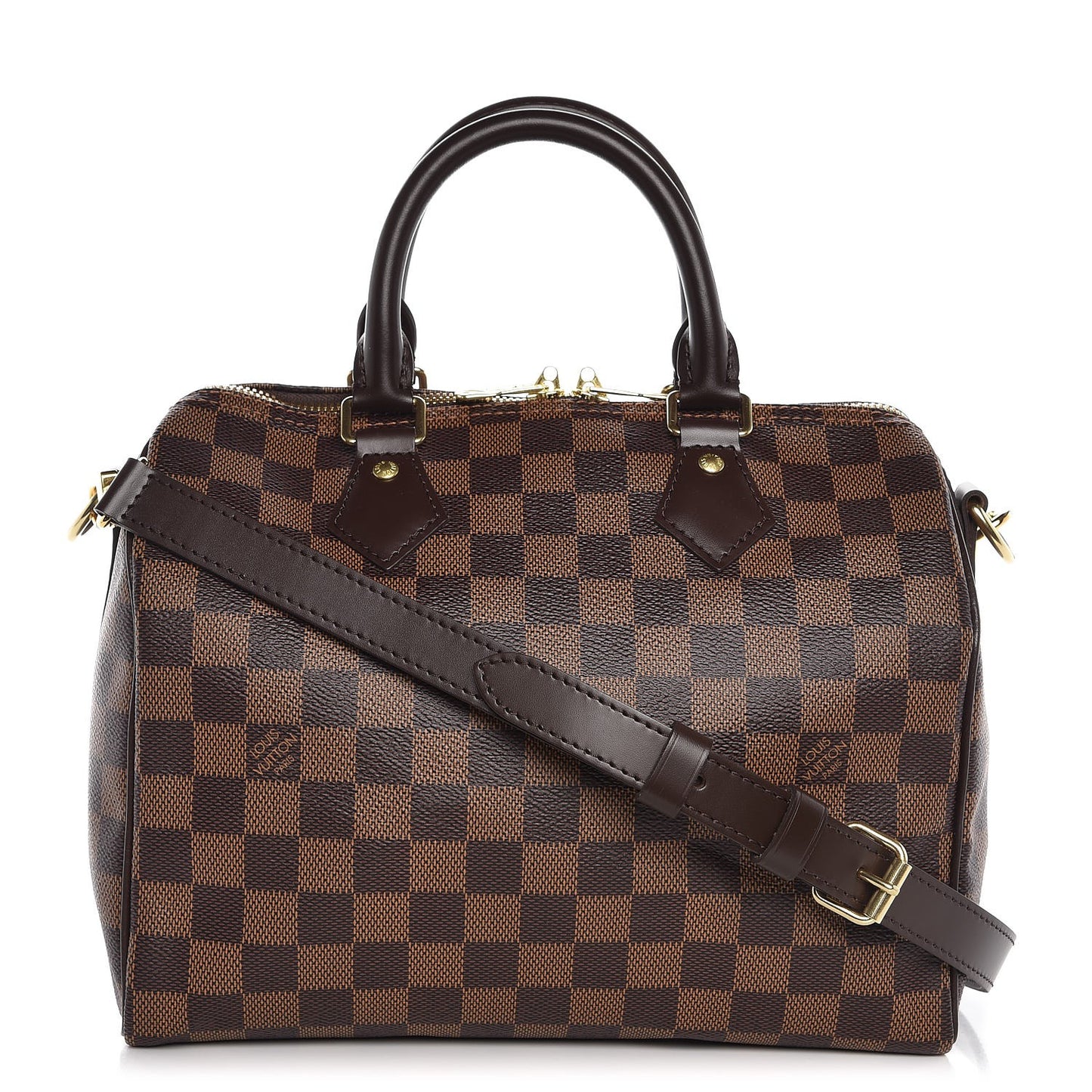 Damier Ebene Speedy Bandouliere 25