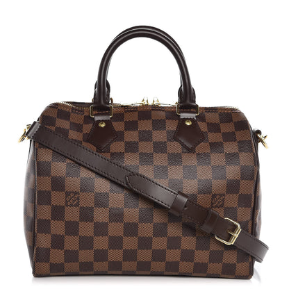 Louis Vuitton Damier Ebene Speedy Bandouliere 25 1 of 11