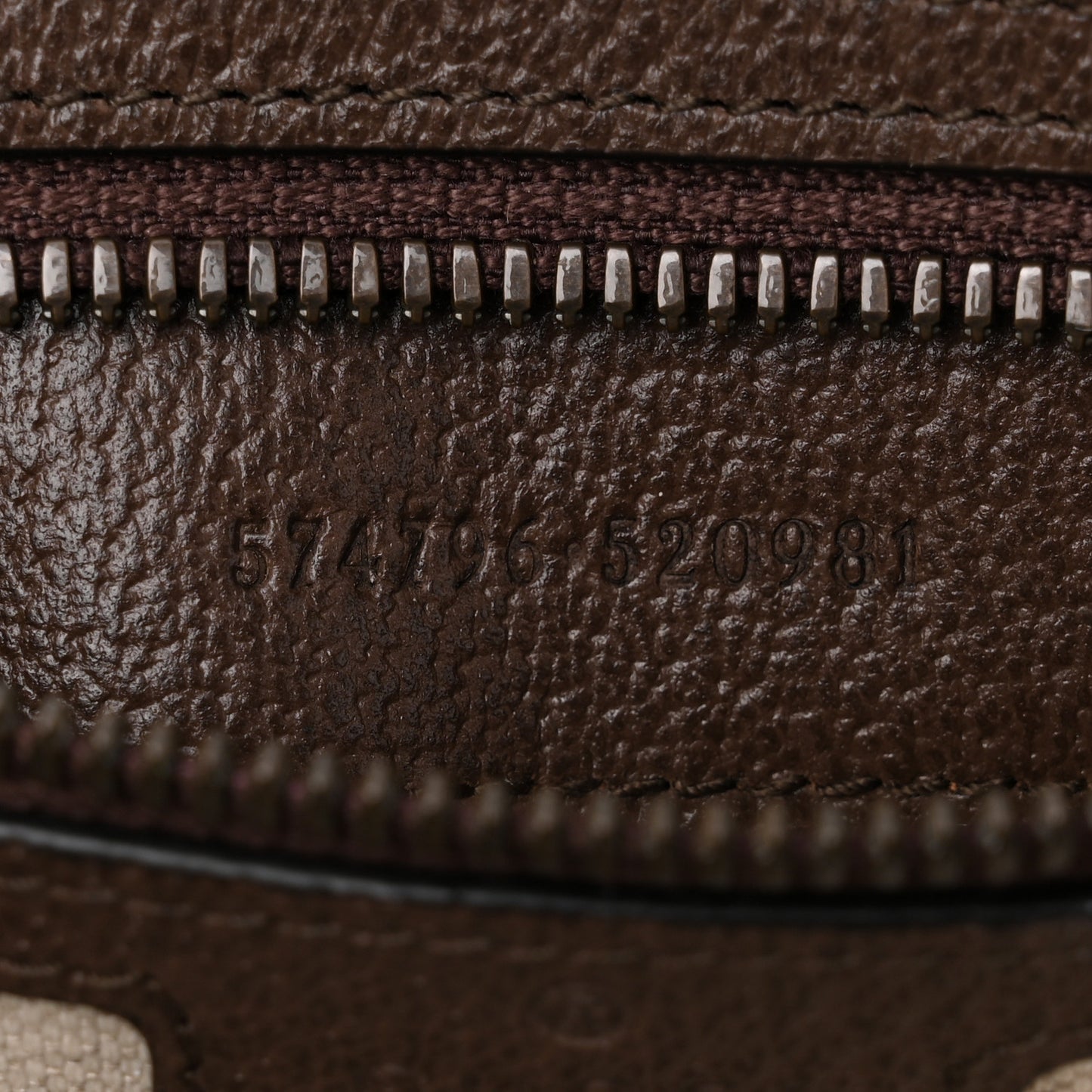 Soft GG Supreme Monogram Medium Ophidia Belt Bag Dark Brown