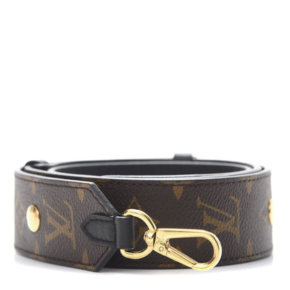 Louis Vuitton Monogram Bandouliere Shoulder Strap Black 1 of 5