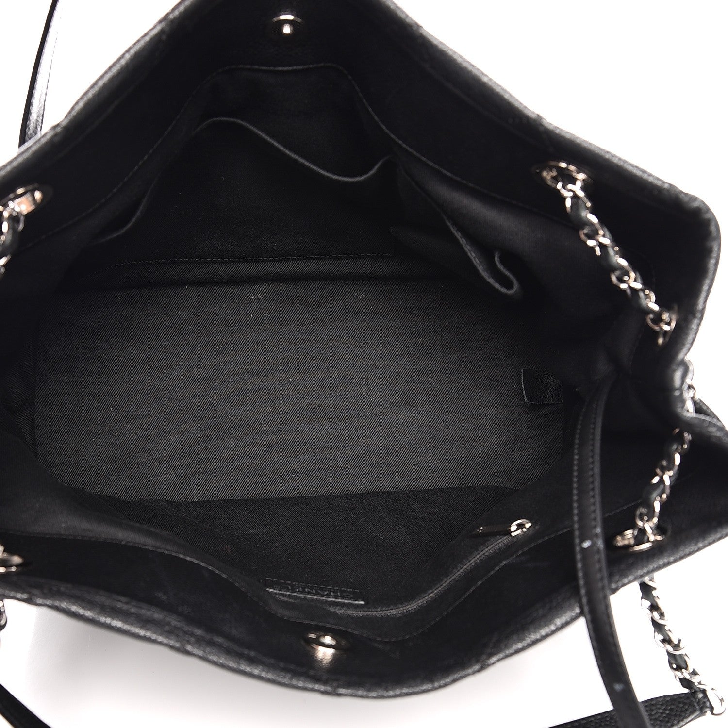 Chanel Caviar Quilted Timeless CC Soft Tote Black 5 of 15