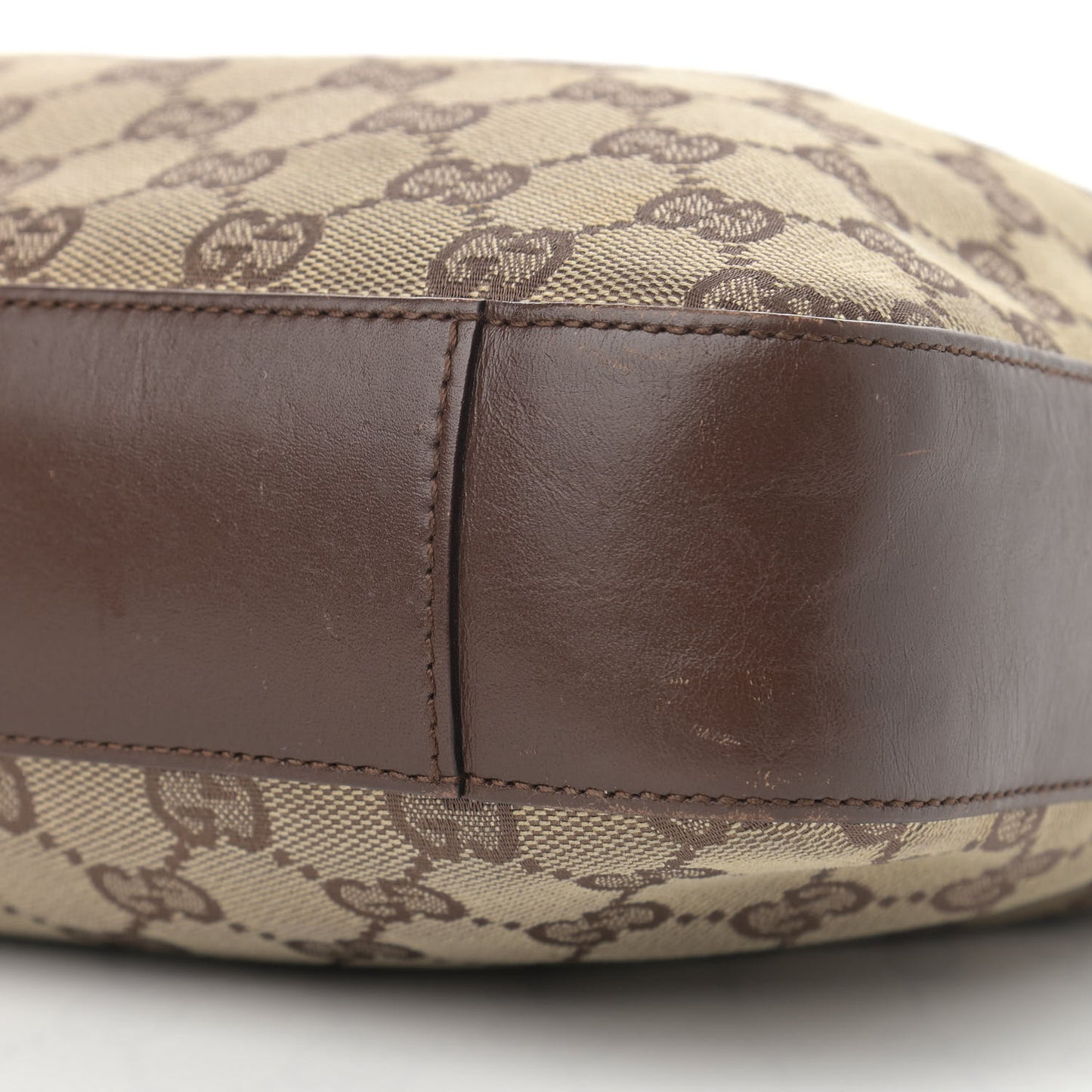 Monogram GG Small Clasp Hobo Brown