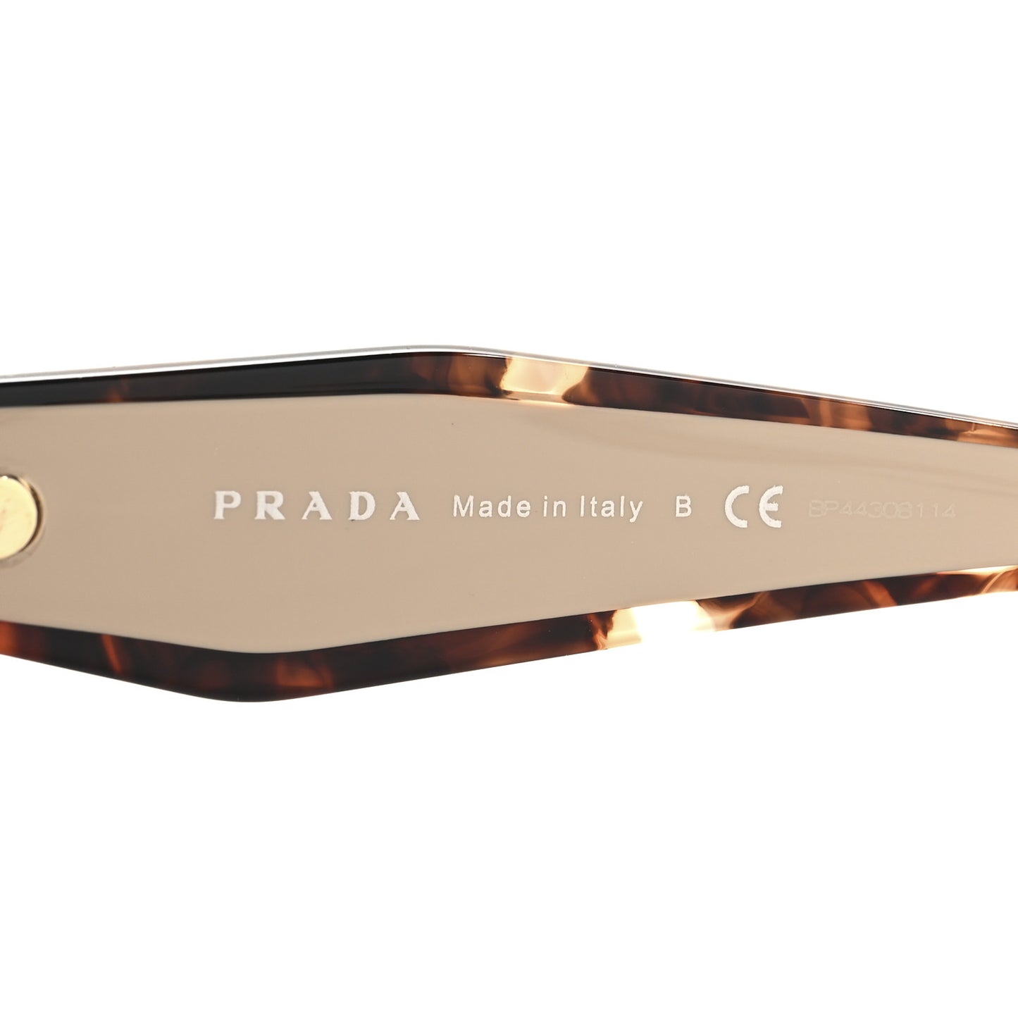 Acetate Square Sunglasses SPR 16Y-F Havana Beige
