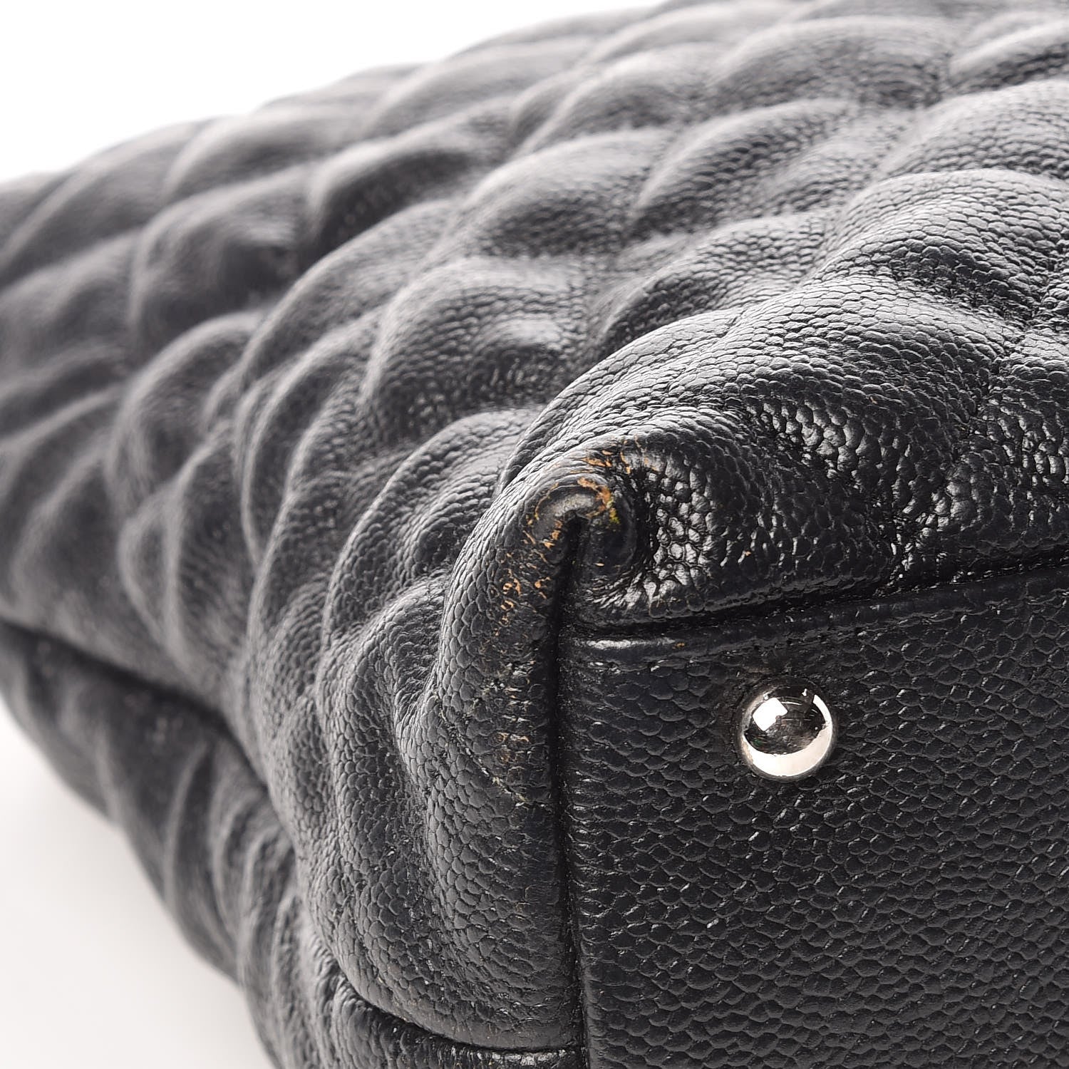 Chanel Caviar Quilted French Riviera Hobo Black 11 of 13