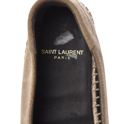 Saint Laurent Suede Espadrilles 35 Rose Antique 7 of 9