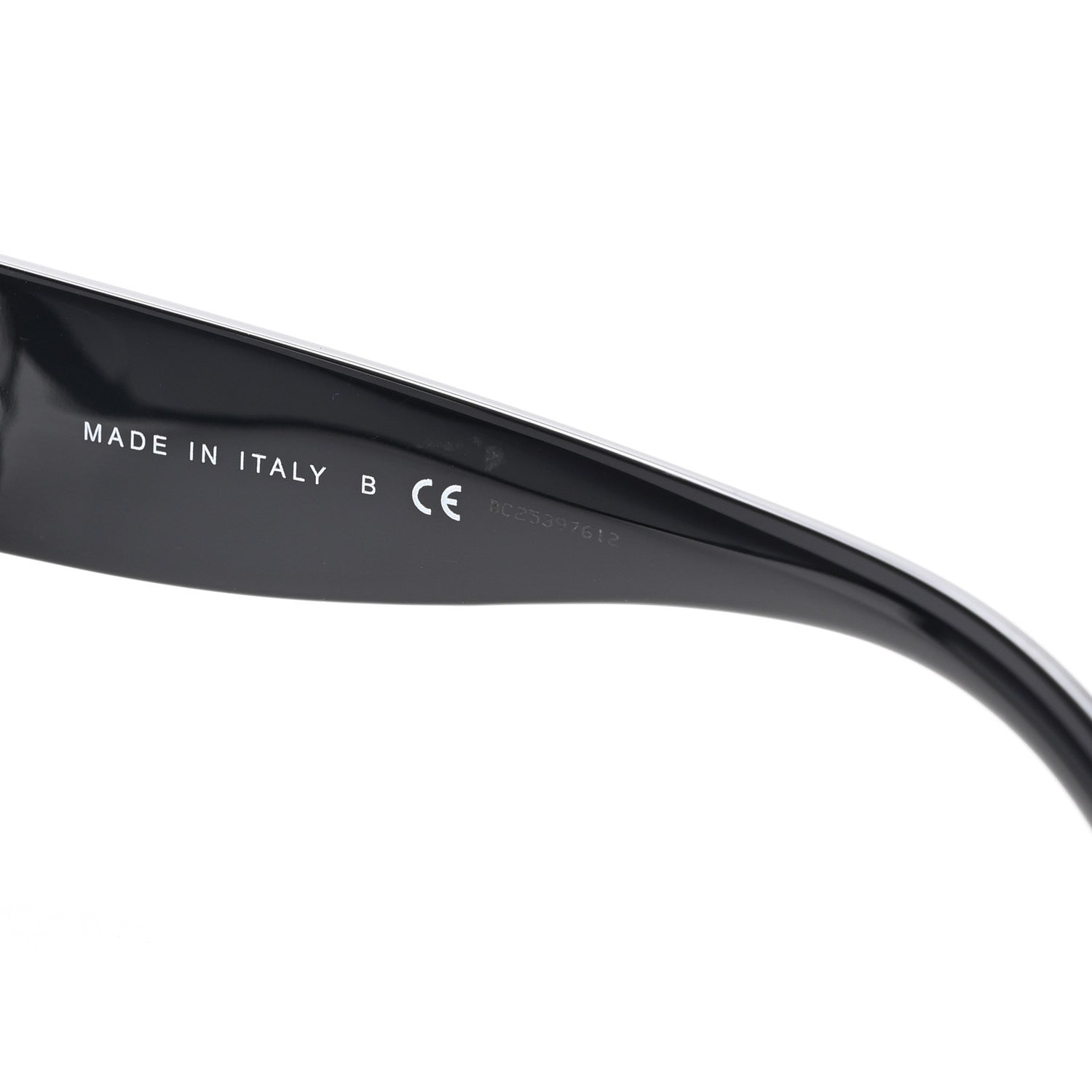 Chanel Acetate Shield Sunglasses 5449-A Black 6 of 8