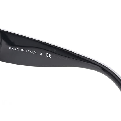 Chanel Acetate Shield Sunglasses 5449-A Black 6 of 8