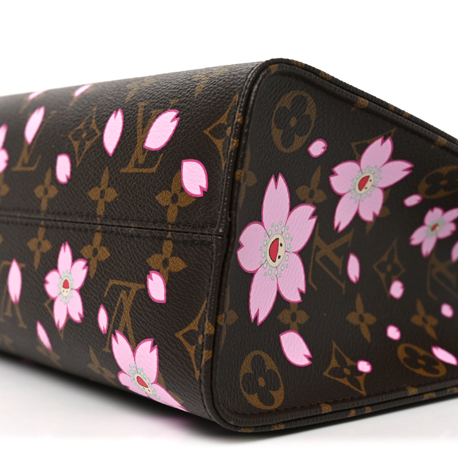 Louis Vuitton LV X TM Monogram Cherry Blossom Onthego PM Sakura Brown 9 of 9