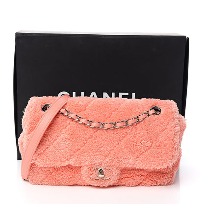 Chanel Lambskin Calfskin Mixed Fibers Quilted Medium Flap Orange 11 of 11