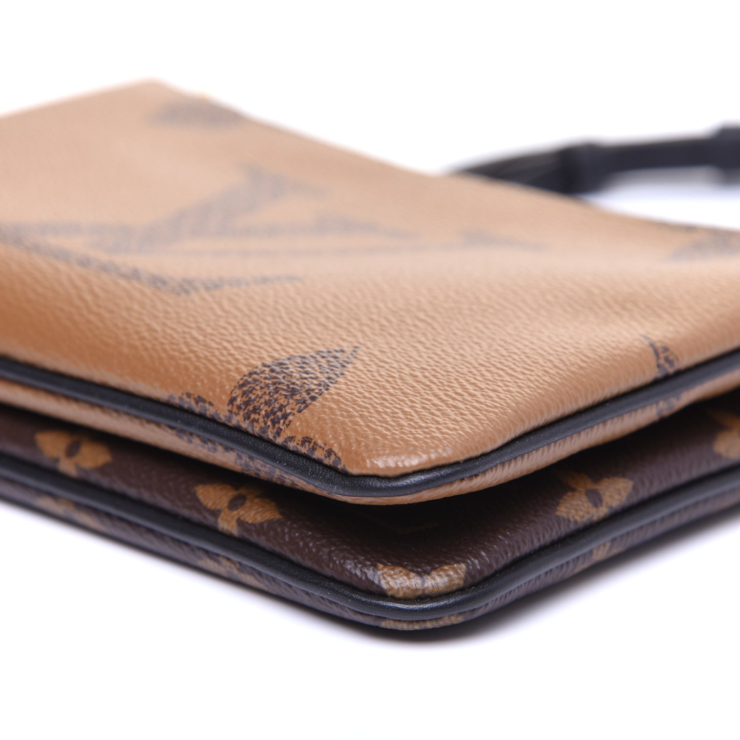 Reverse Monogram Giant Double Zip Pochette