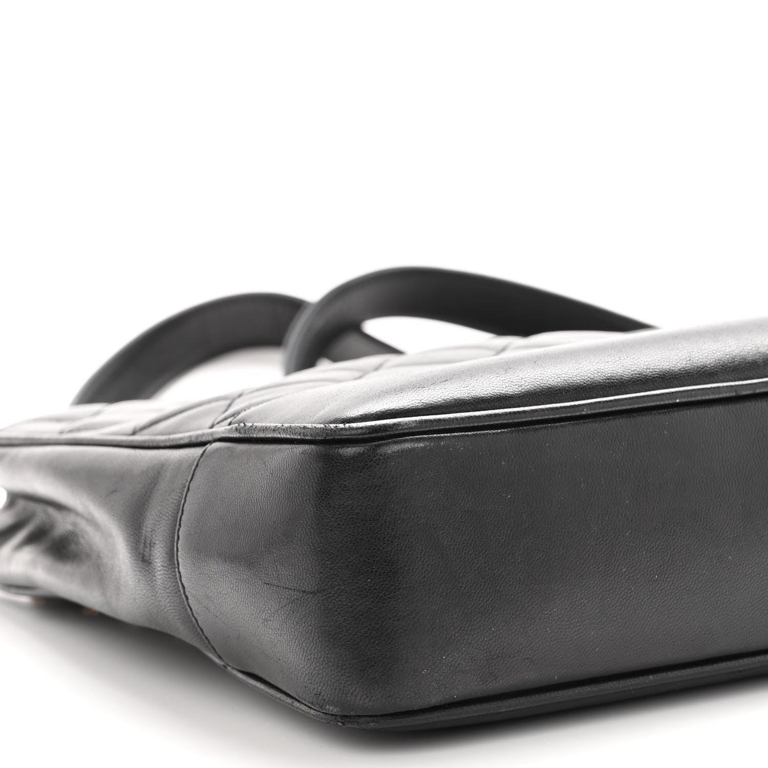 Chanel Lambskin Quilted Shoulder Bag Black 8 of 11