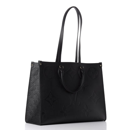 Louis Vuitton Empreinte Monogram Giant Onthego GM Black 4 of 12