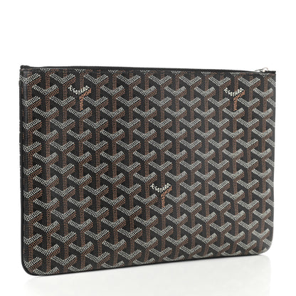 Goyard Goyardine Senat Pochette MM Black 3 of 7