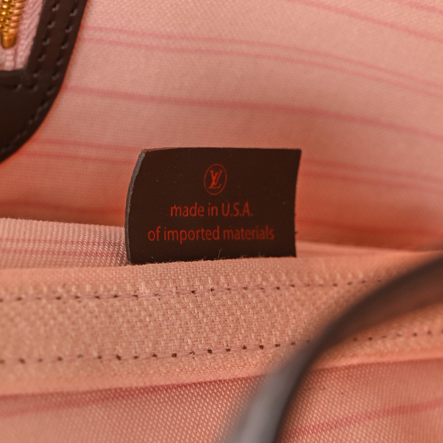Louis Vuitton Damier Ebene Neo Neverfull MM Rose Ballerine 7 of 13