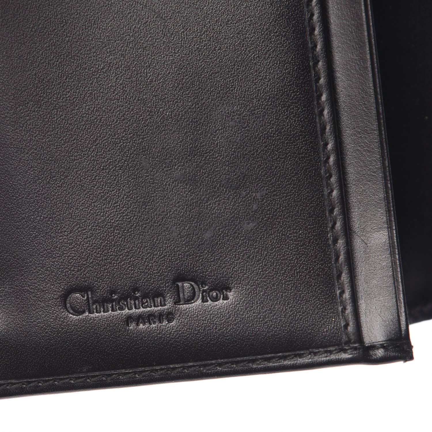 Christian Dior Monogram Charms Continental Wallet Black 6 of 11