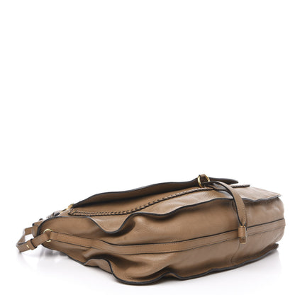 Chloe Calfskin Braided Large Marcie Satchel Nut 5 of 17
