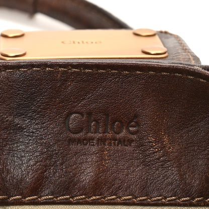 Chloe Calfskin Medium Paddington Satchel Chocolate 6 of 9