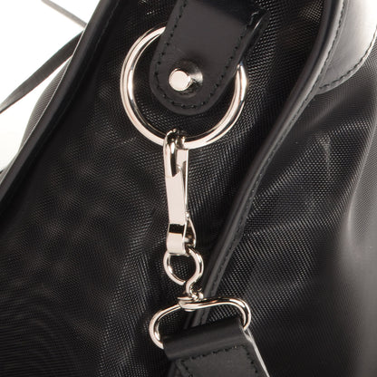 Balenciaga Calfskin Mesh City Black 11 of 11