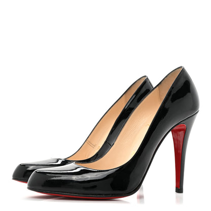 Christian Louboutin Patent Pigalle 100 Pumps 37.5 Black 3 of 12