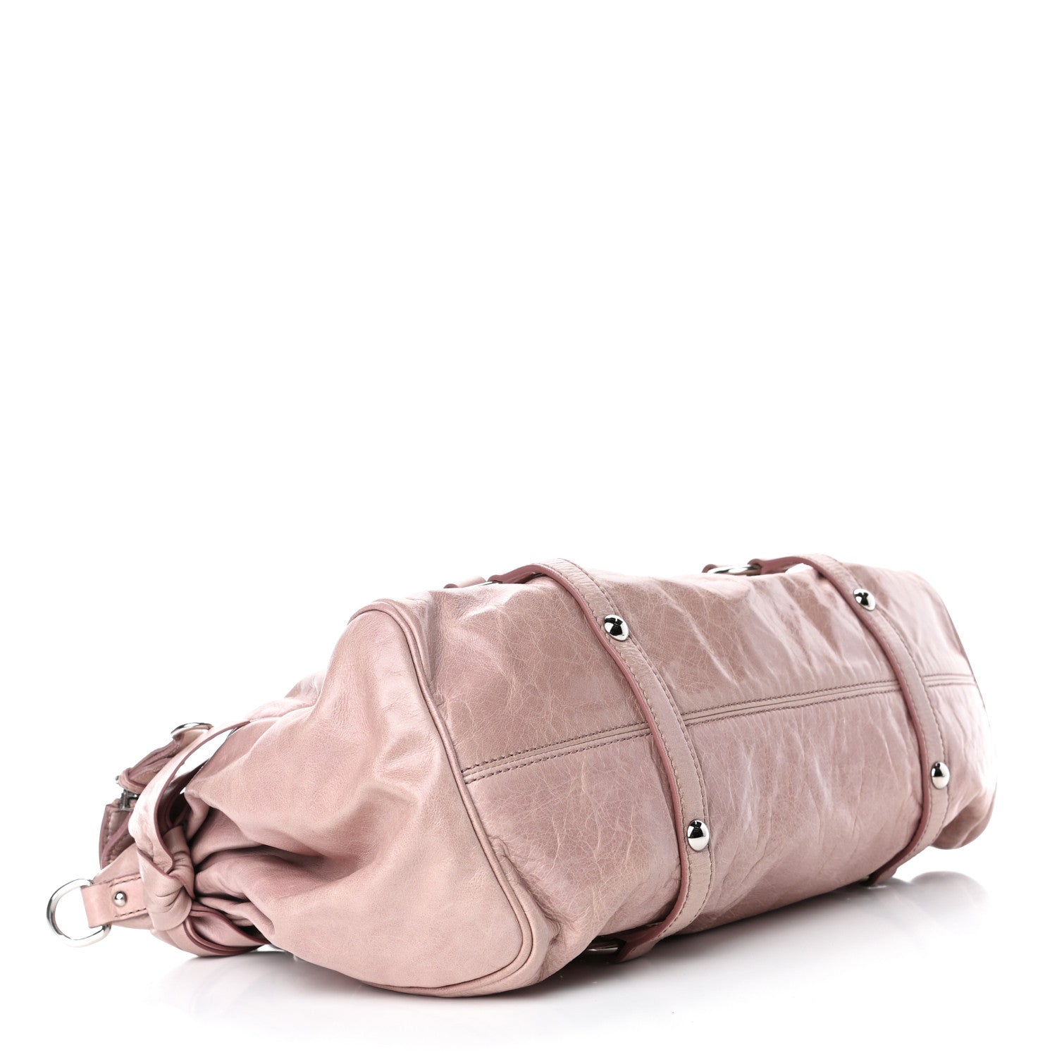Miu Miu Vitello Lux Large Bow Bag Mughetto 3 of 4