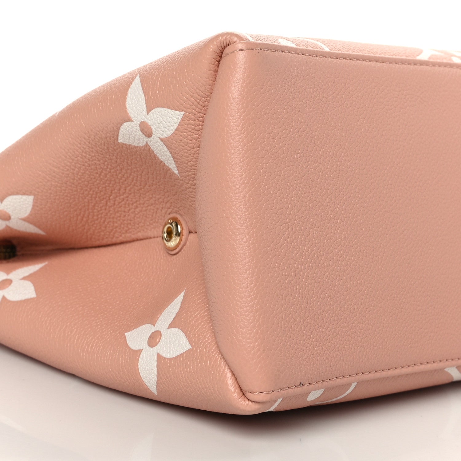 Louis Vuitton Empreinte Monogram Giant Petit Palais Rose Trianon Creme 7 of 8