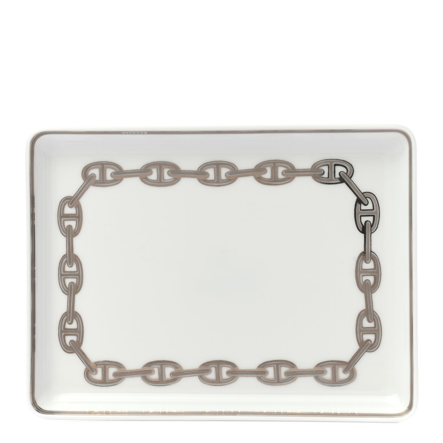 Porcelain Chaine d' Ancre Sushi Plate