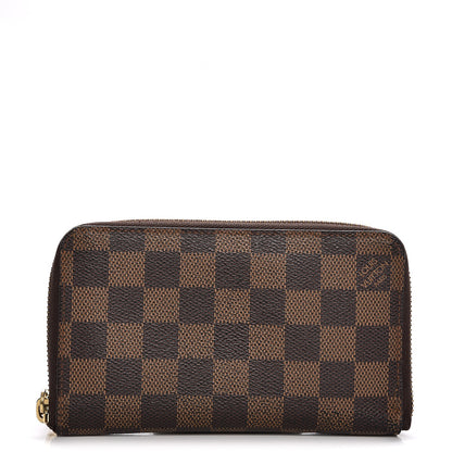 Louis Vuitton Damier Ebene Zippy Compact Wallet 1 of 10